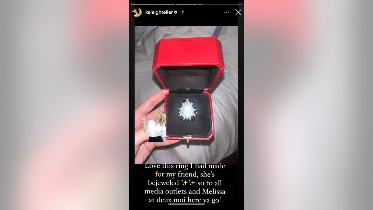 Taylor Swift's opal ring