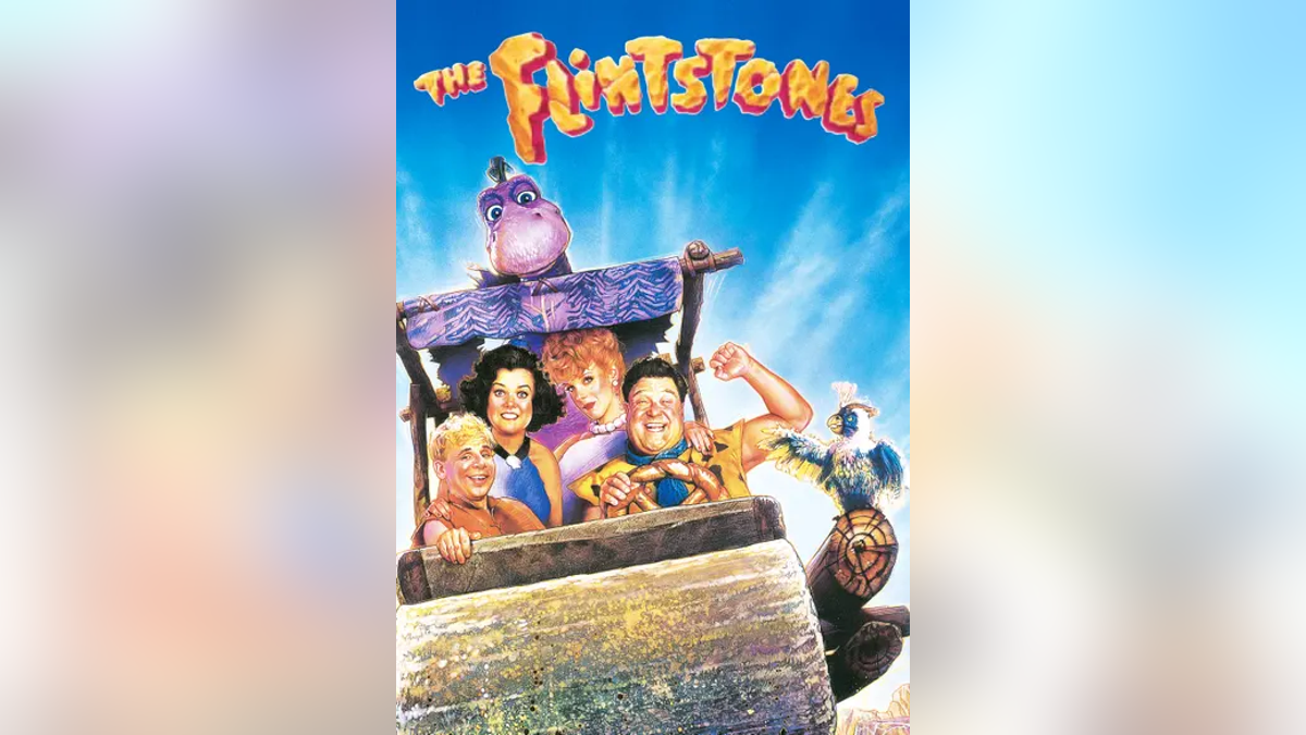 Cover of the beloved "The Flintstones" film