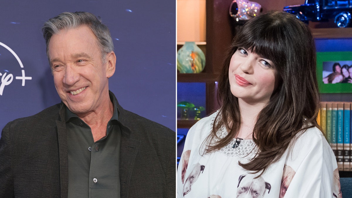 Tim Allen and Casey Wilson side by side