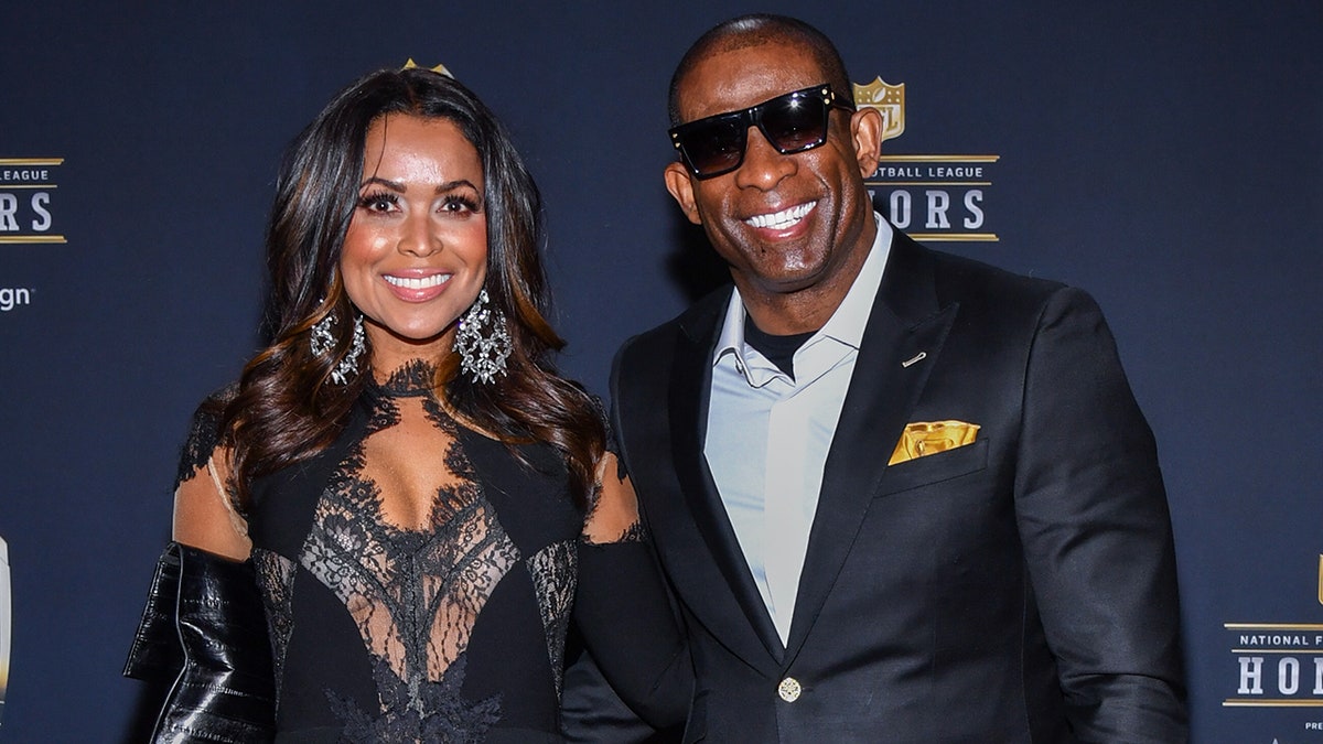 Tracey Edmonds and Deion Sanders