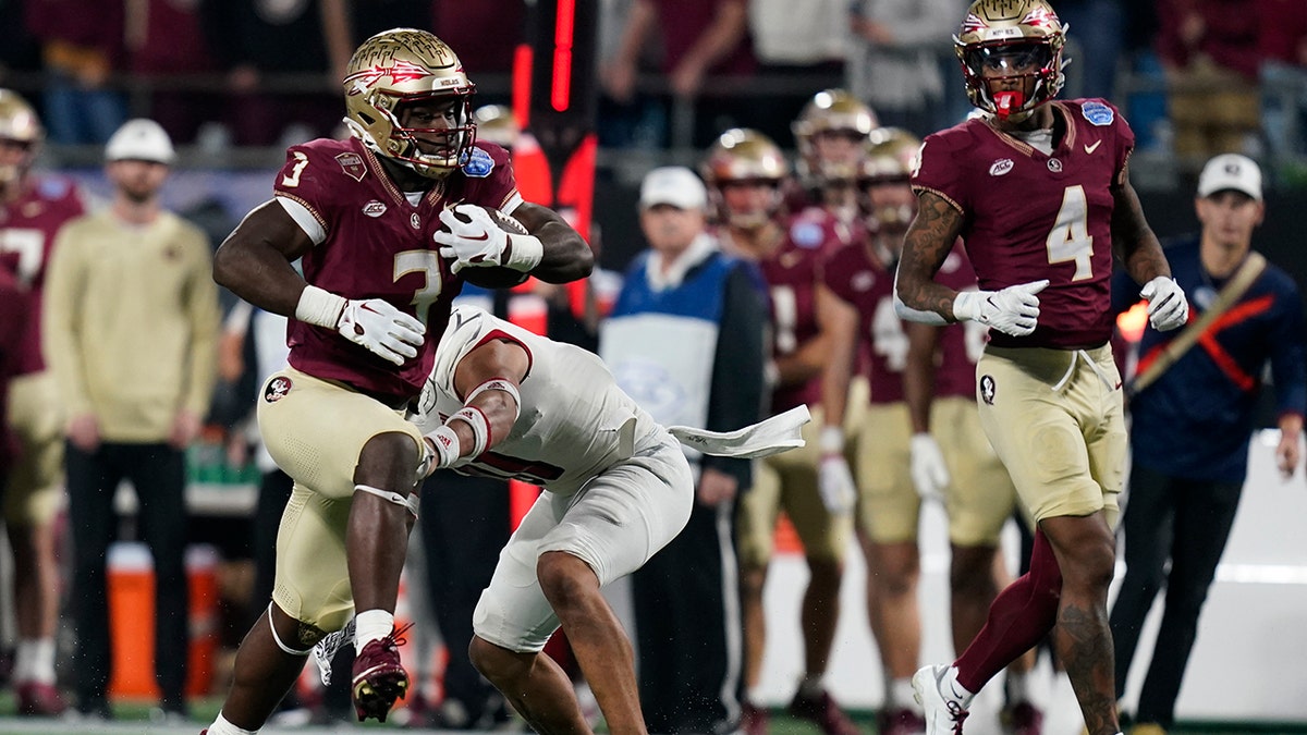 ‘This is a team that has earned it’ 1 Trey Benson runs