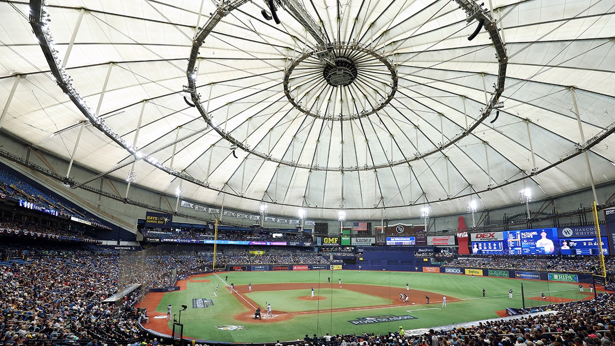 General view of Tropicana Field
