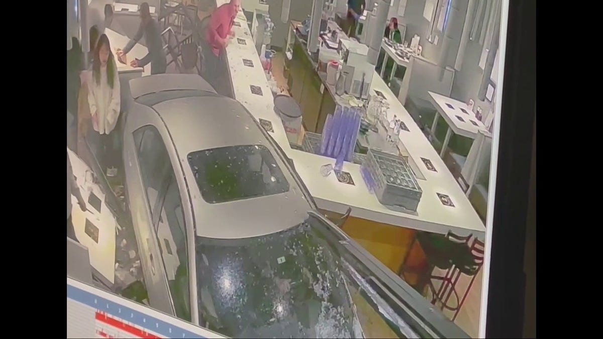 Car crashes into Washington State based restaurant