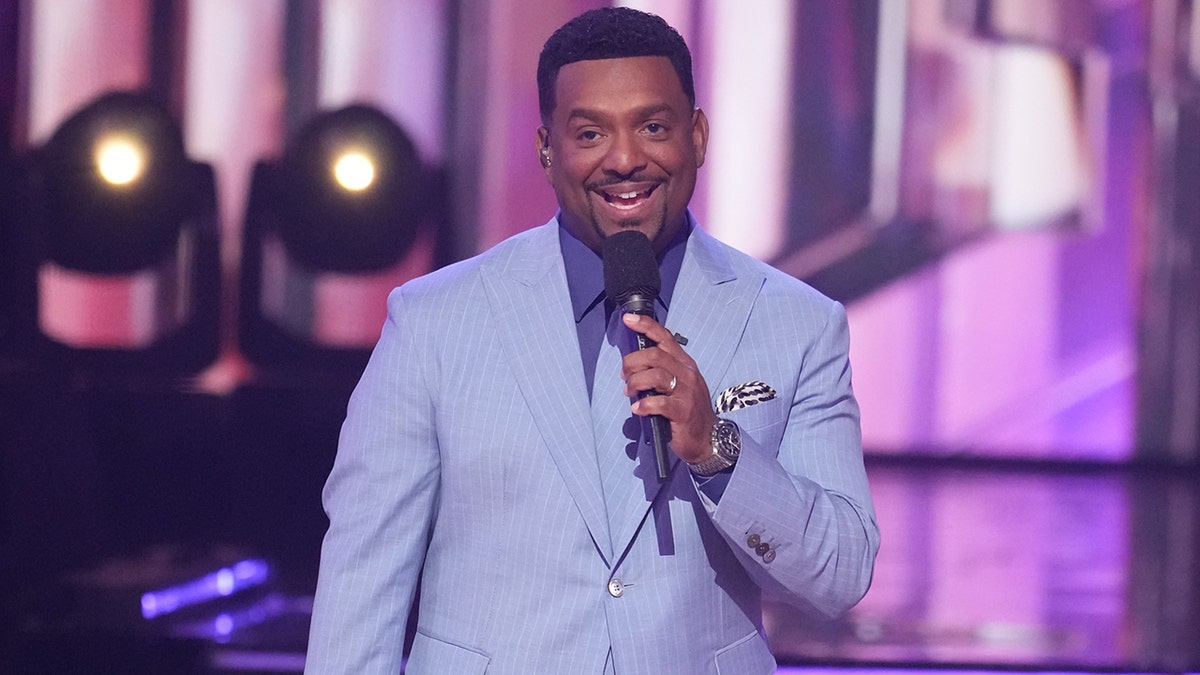 Alfonso Ribeiro hosting Dancing with the Stars