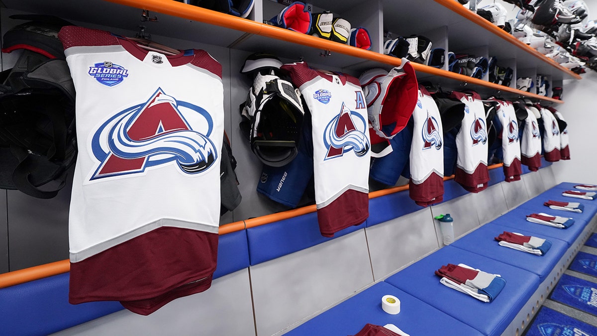 Avalanche jerseys