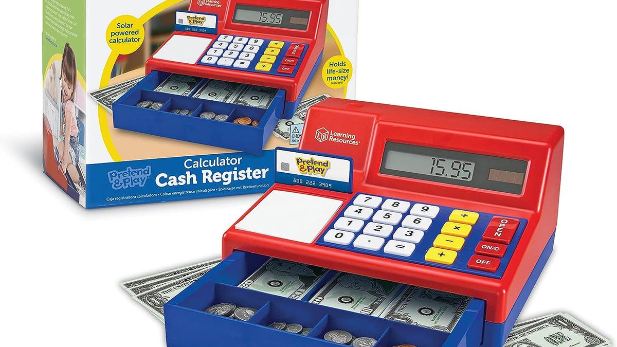 Learning Resources Pretend & Play Calculator Cash Register