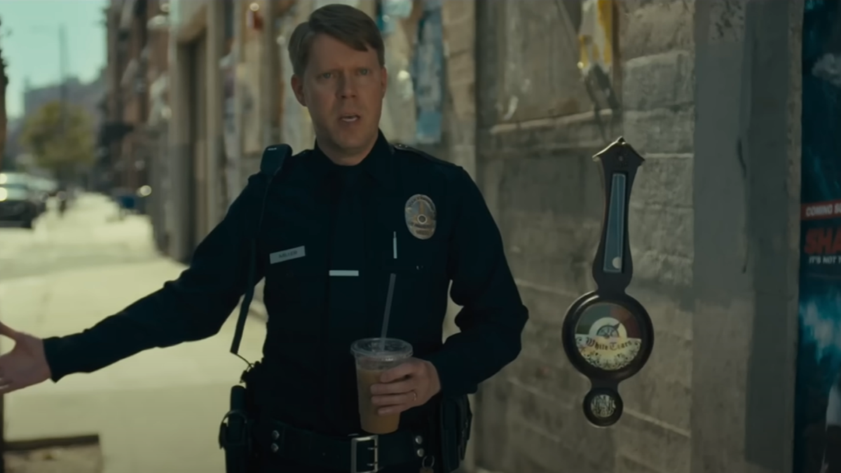 Cop in the movie