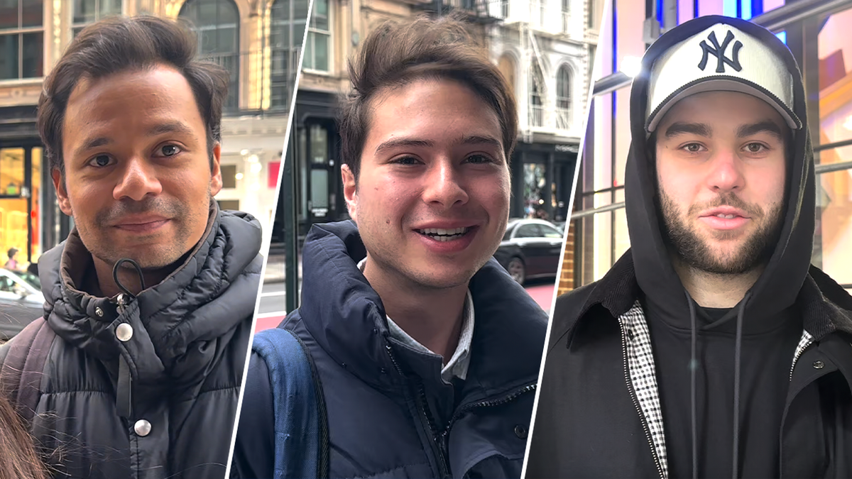 men on street in new york city talking about red flags