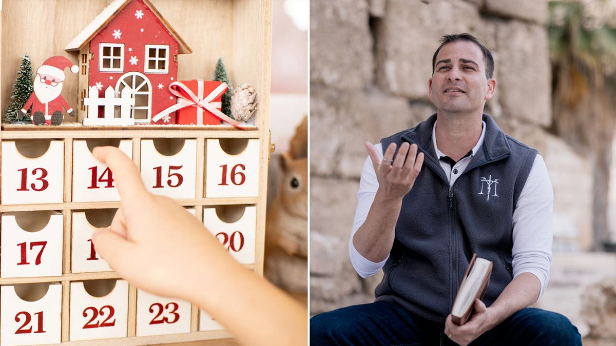 Advent Calendar split with Mark Harfield