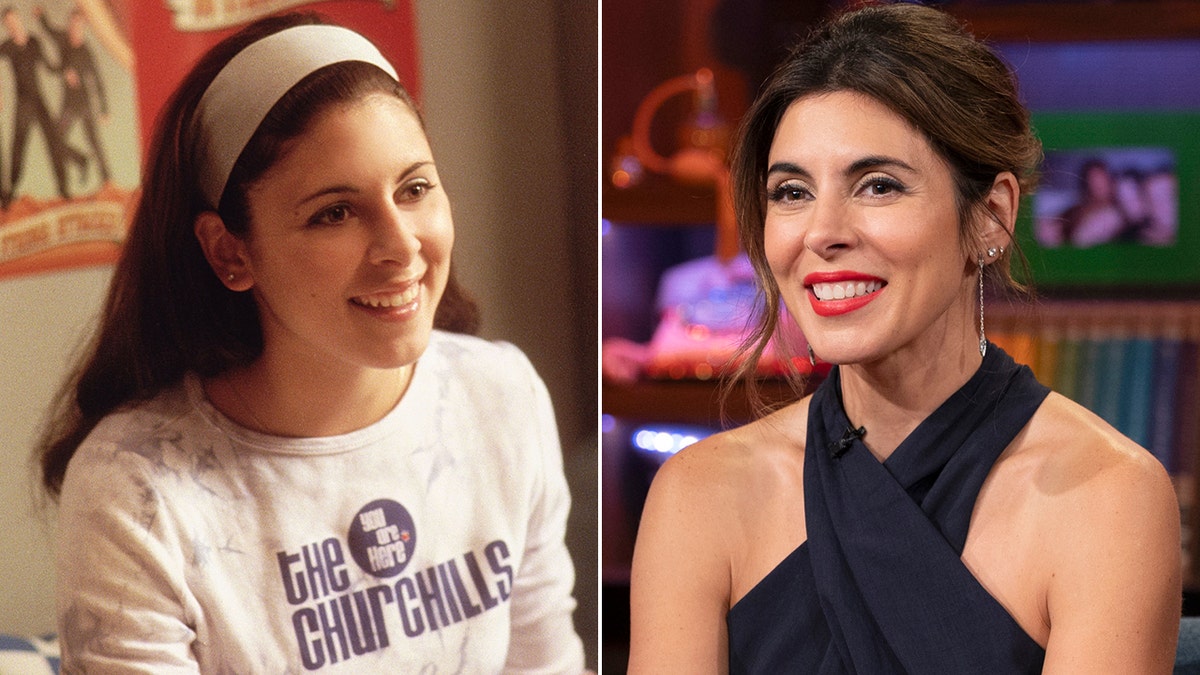 Jamie-Lynn Sigler then and now split