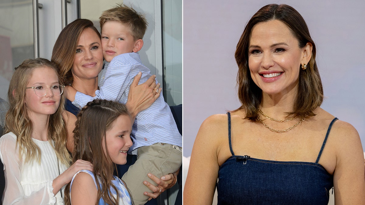 Jennifer Garner uses 'benign neglect' to parent her children