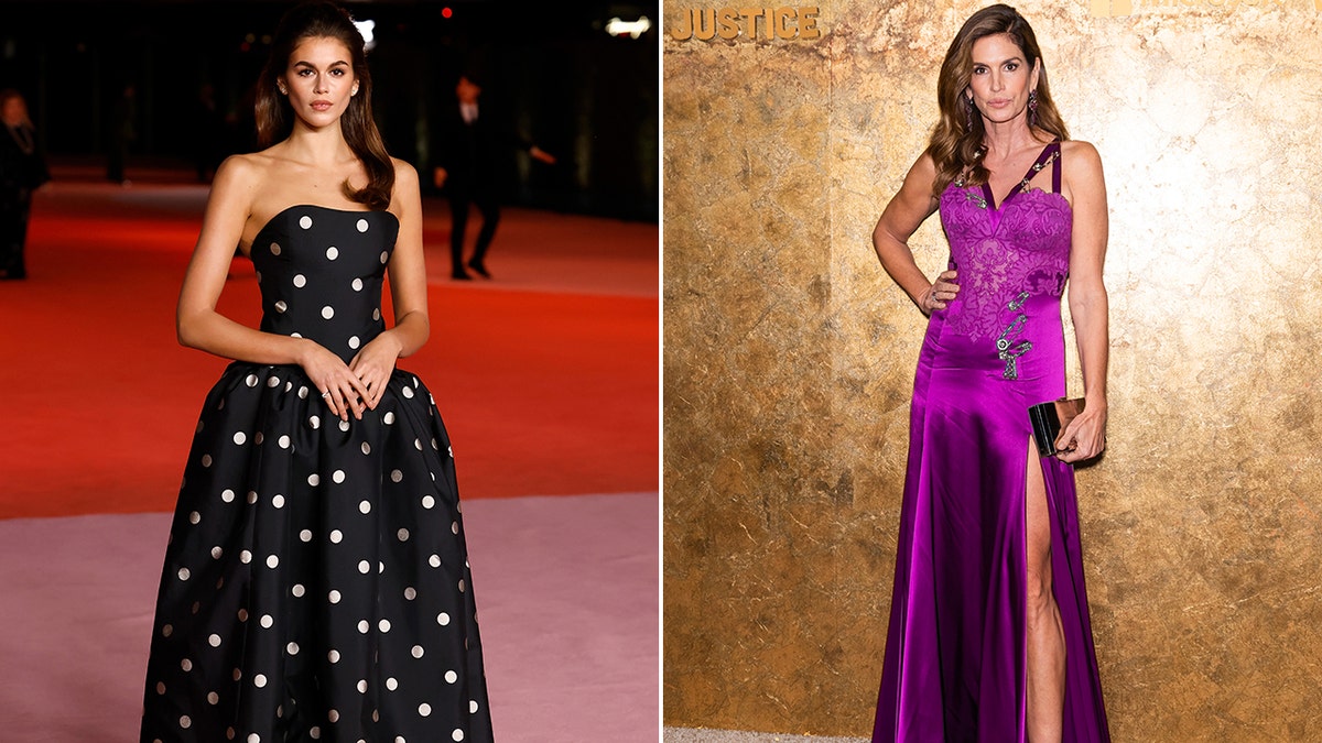Kaia Gerber and Cindy Crawford split