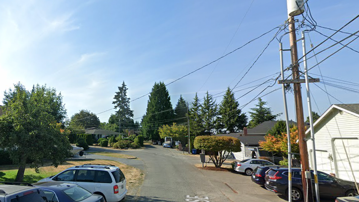 Residential area in Kent, Washington