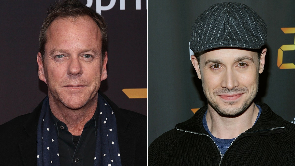 A photo of Kiefer Sutherland, Freddie Prinze Jr.