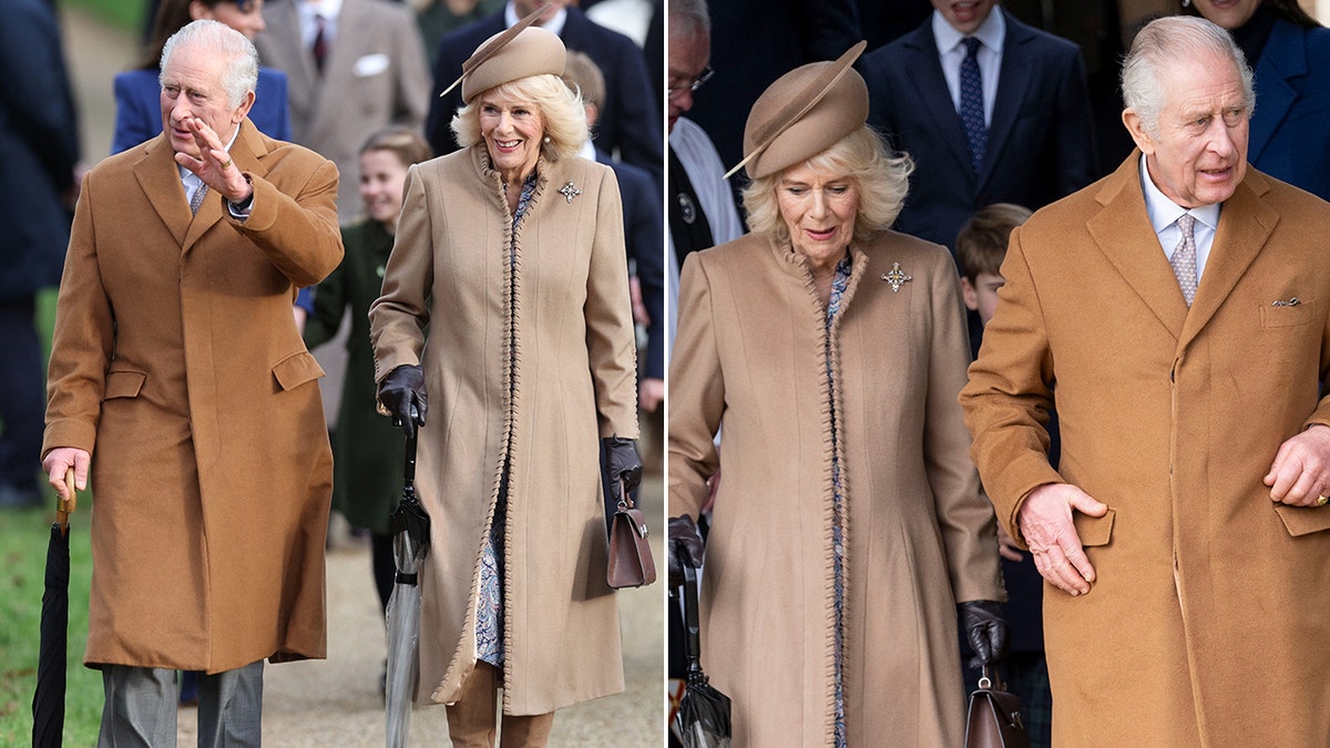 Photos of King Charles, Queen Camilla