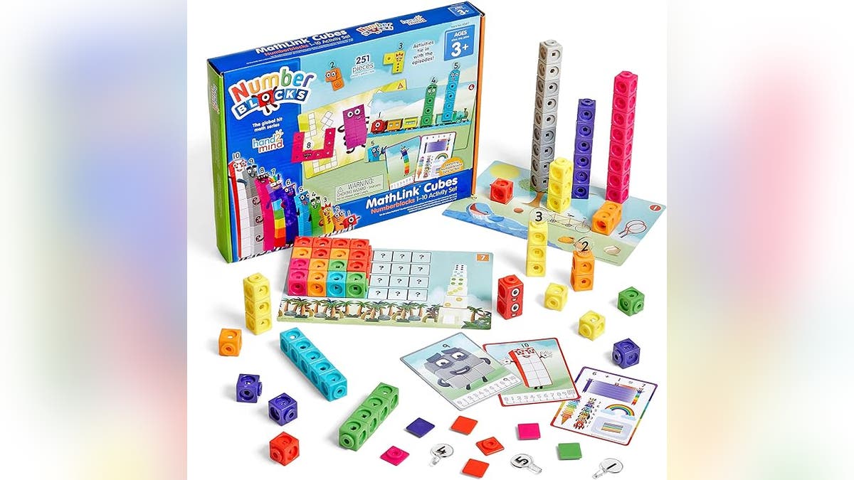 hand2mind MathLink Cubes Numberblocks