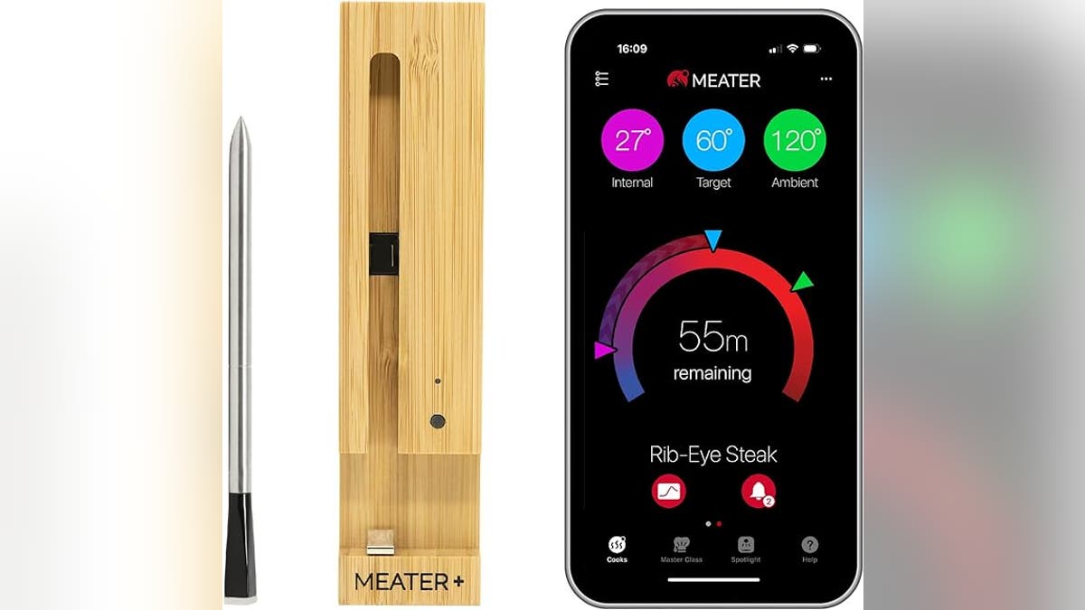 MEATER Plus: Long Range Wireless Smart Meat Thermometer with Bluetooth Booster