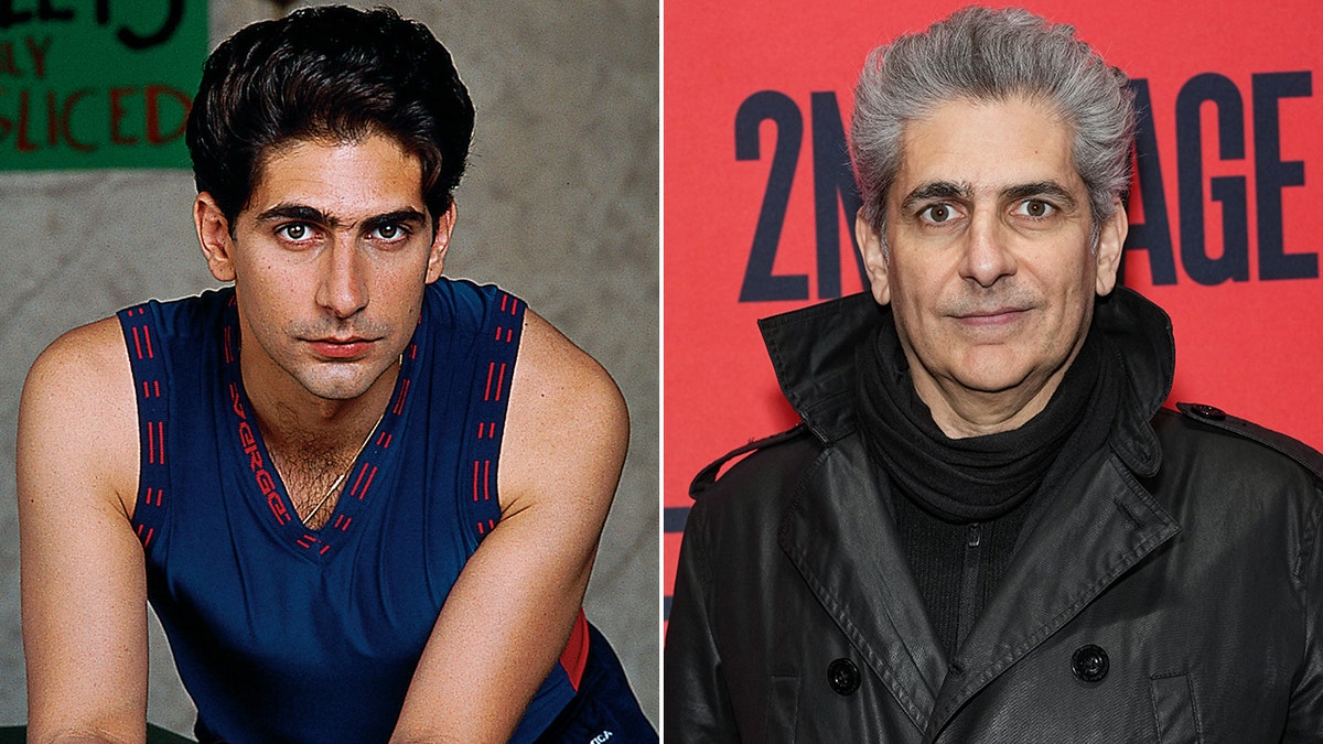 Michael Imperioli then and now split