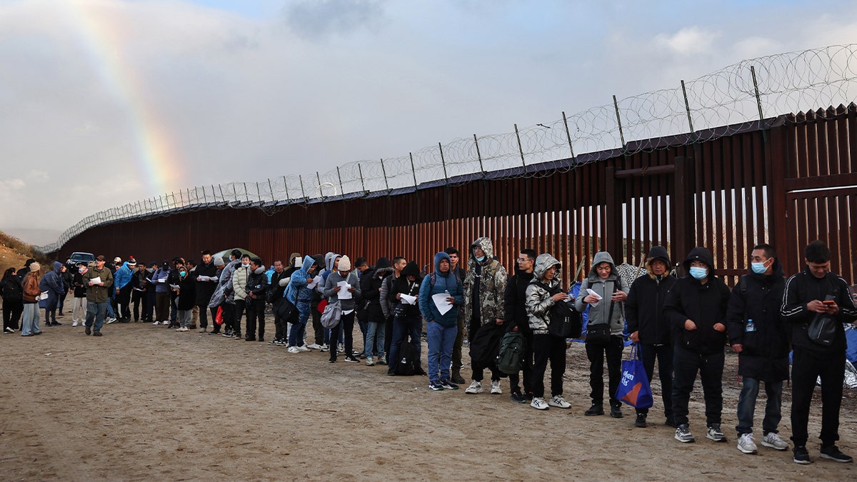 Migrants seeking asylum