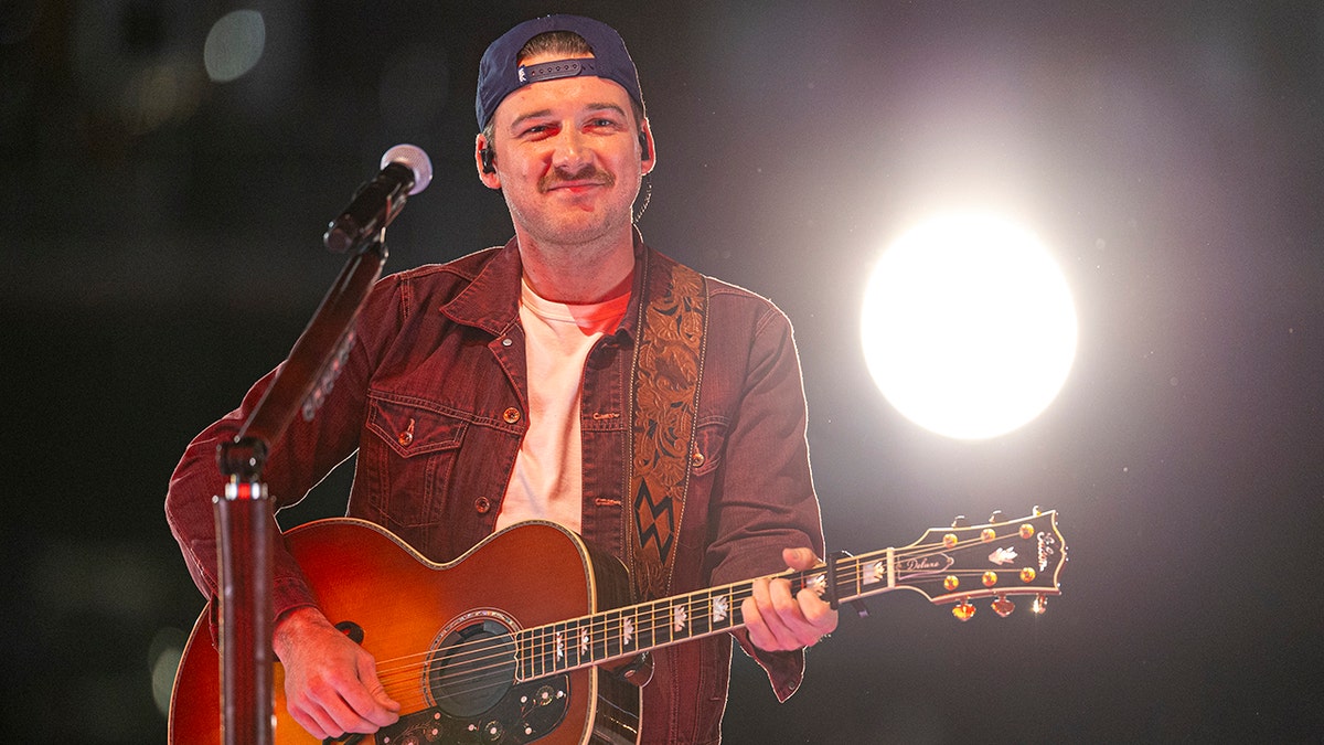 Morgan Wallen sings the song "'98 Braves" at the 2023 Billboard Music Awards at Troost Park in Atlanta, Georgia.  The show airs November 19, 2023 on BBMAs.watch.  (Photo by Christopher Polk/Penske Media via Getty Images)