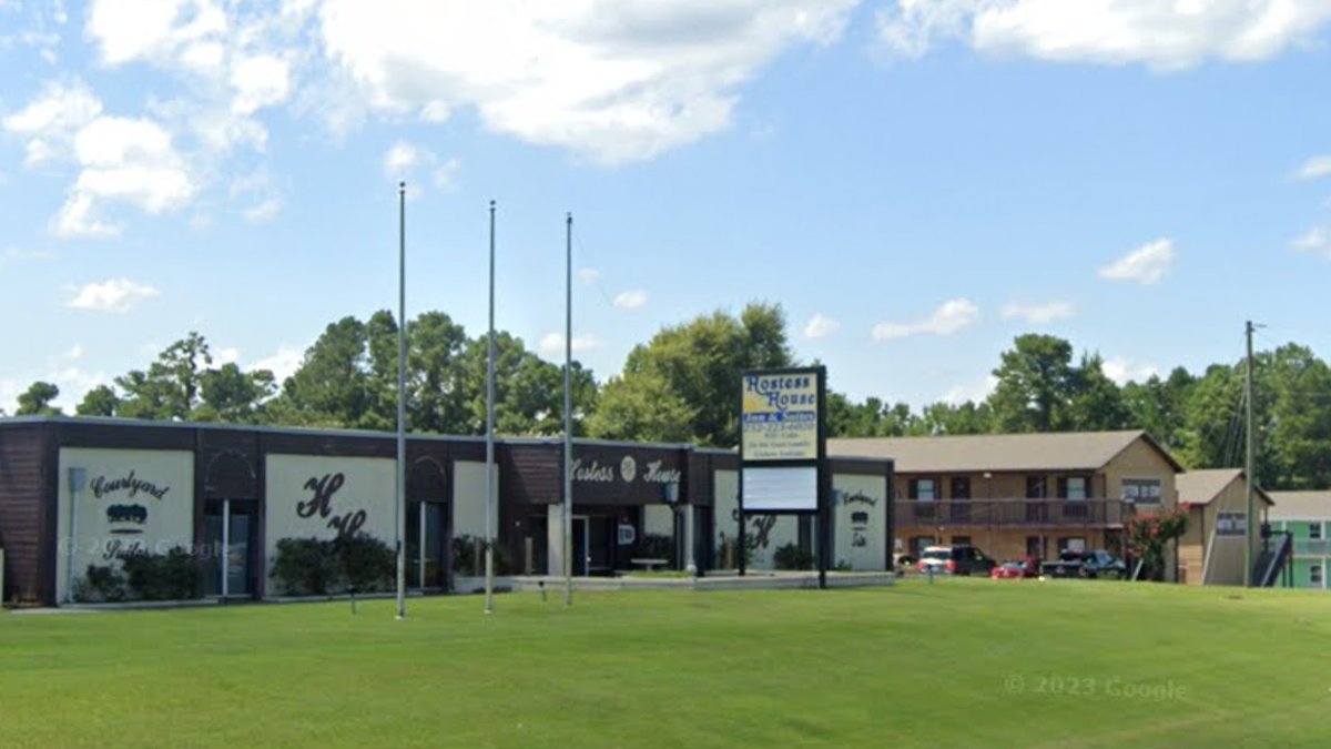 North Carolina Motel entrance