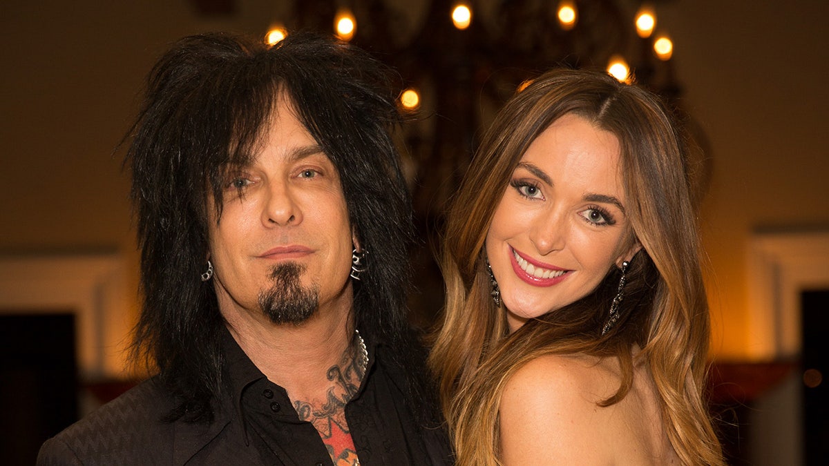 Nikki Sixx with wife Courtney