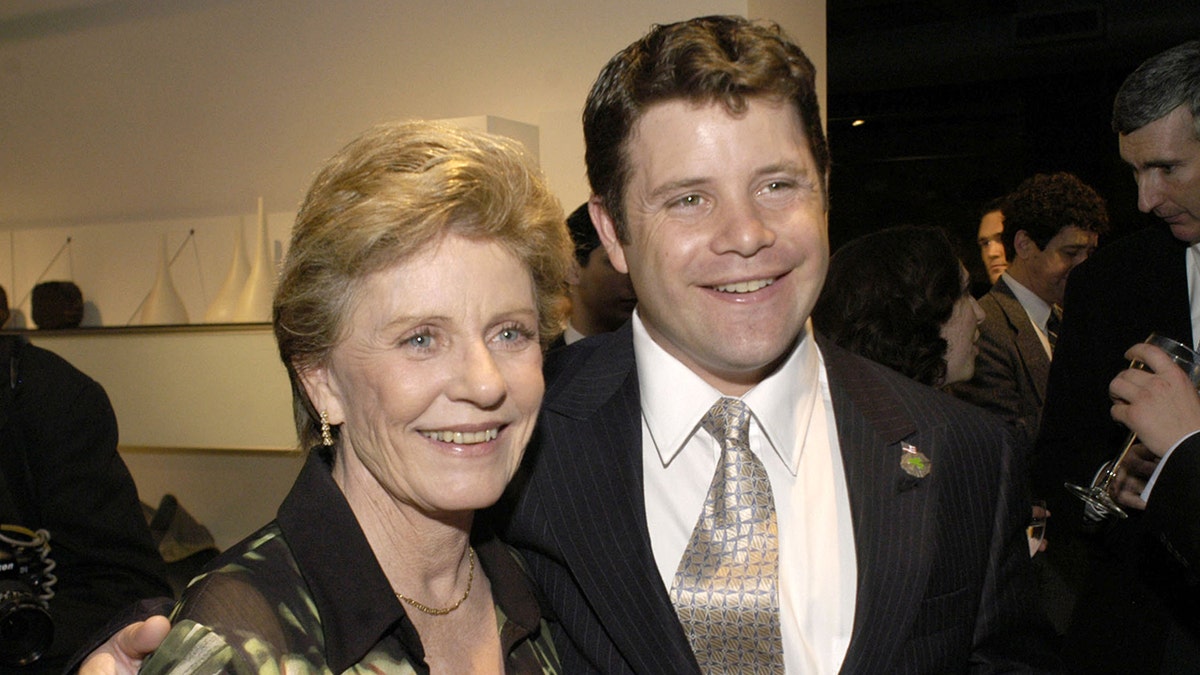 A photo of Patty Duke and Sean Astin