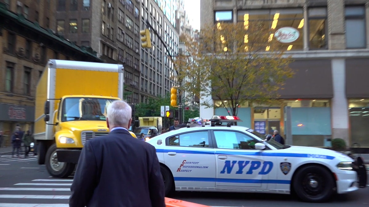 Former New York City cop walks streets