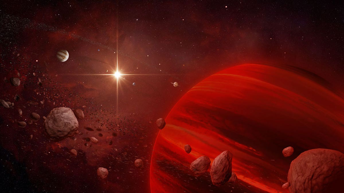red dwarf LHS 3154