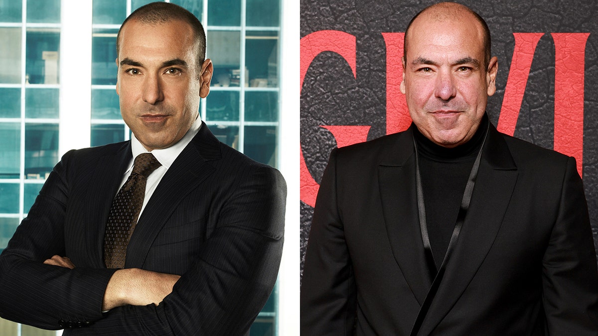 Rick Hoffman then and now split