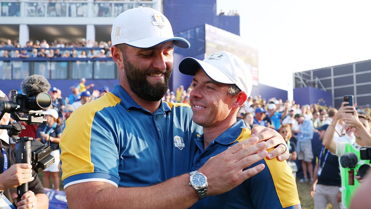 Rory and Rahm at Ryder Cup