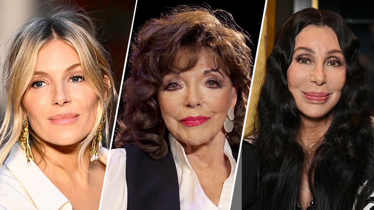 Sienna Miller, Joan Collins and Cher