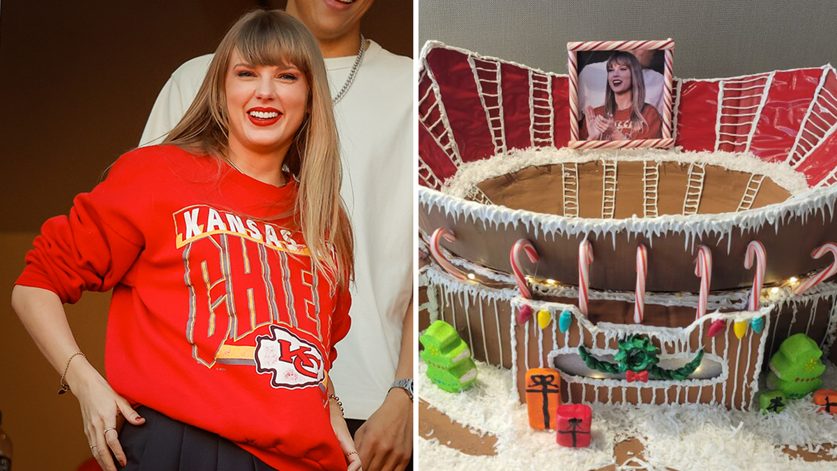 Swift and gingerbread stadium