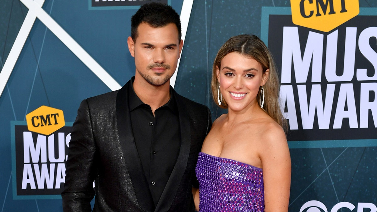 Taylor Lautner and Taylor Dome at the CMT Music Awards