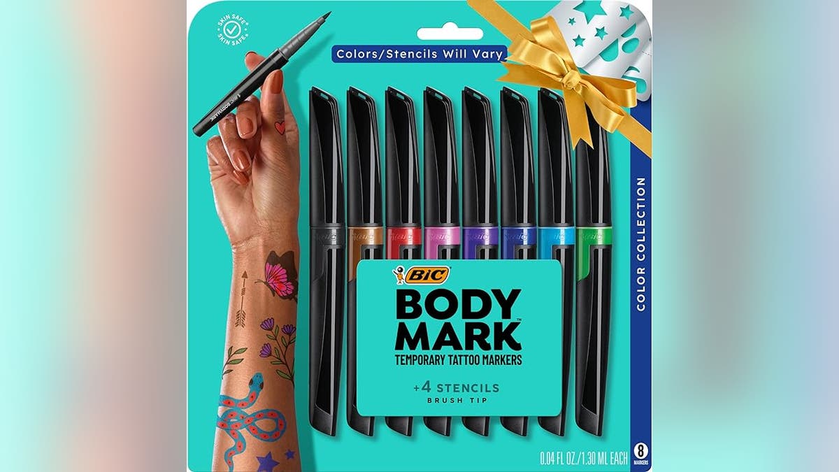 BIC BodyMark Temporary Tattoo Markers for Skin