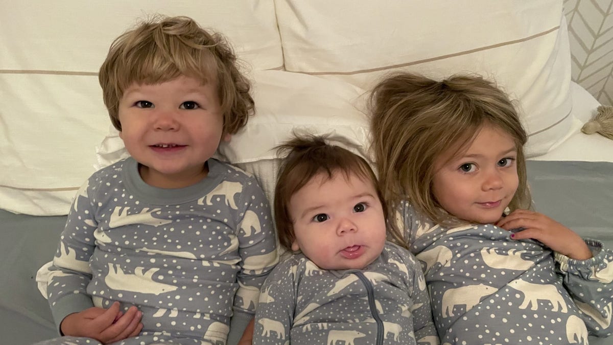 Kelsey Bolar's three children.