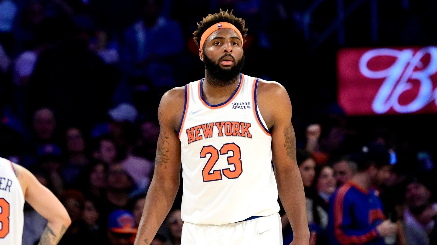 Mitchell Robinson's Injury Woes Continue, Sidelines Him for Remainder of NBA Playoffs