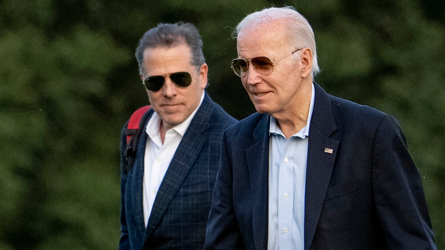 White House Stands Firm: No Pardons or Commutations for Hunter Biden