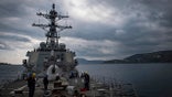 USS Carney in Mediterranean
