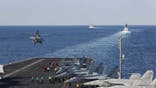 CSG 12 TRANSITS THE STRAIT OF HORMUZ