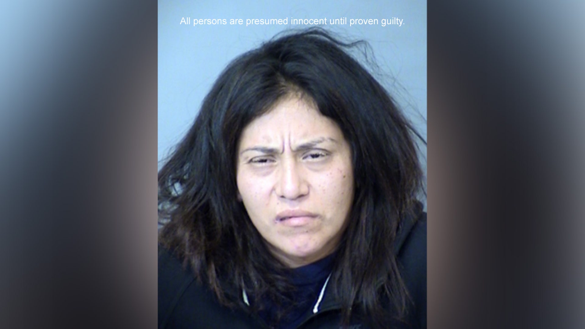 A mugshot of Lisa Soria