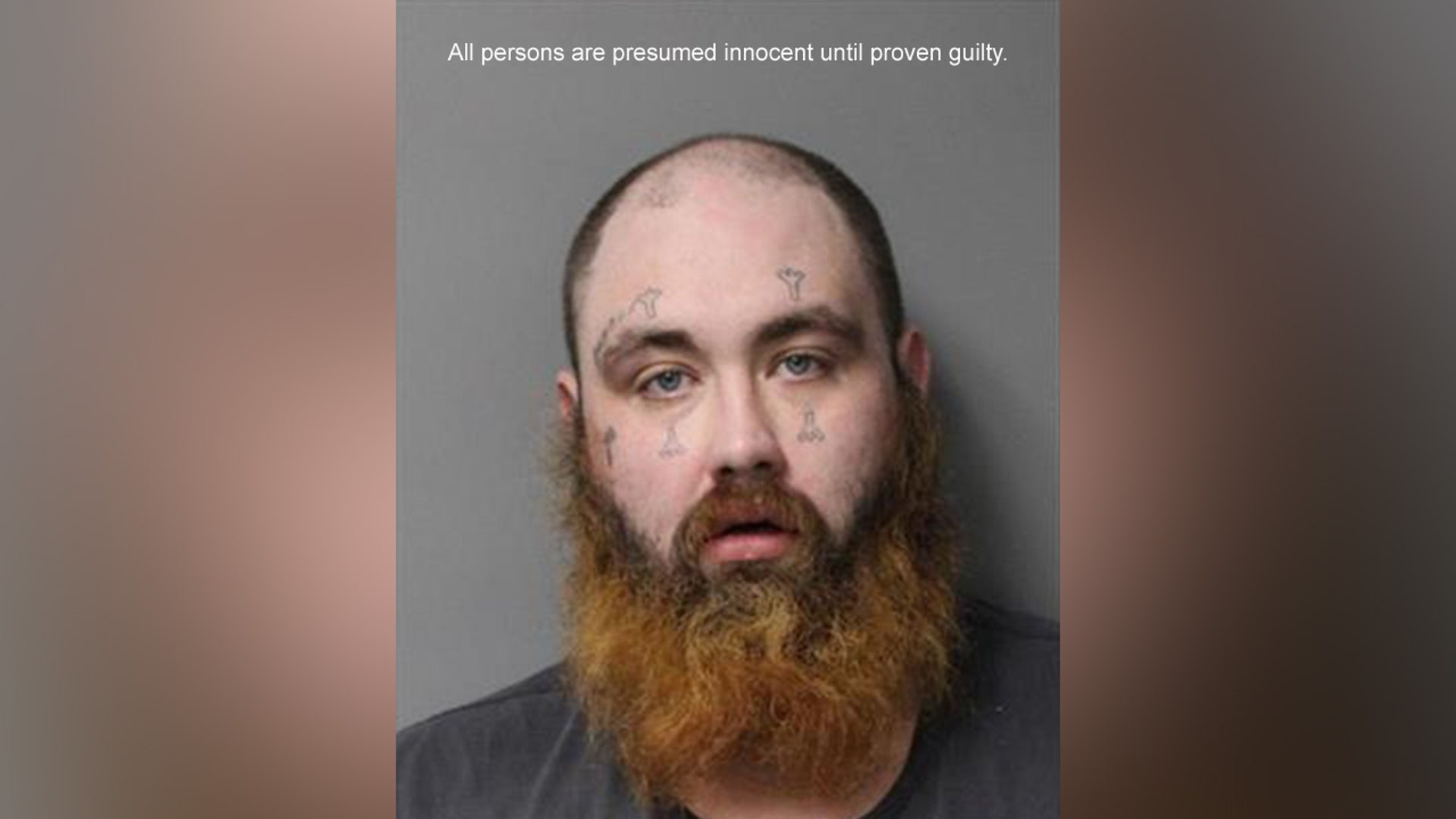 A mugshot of Lewis Ball