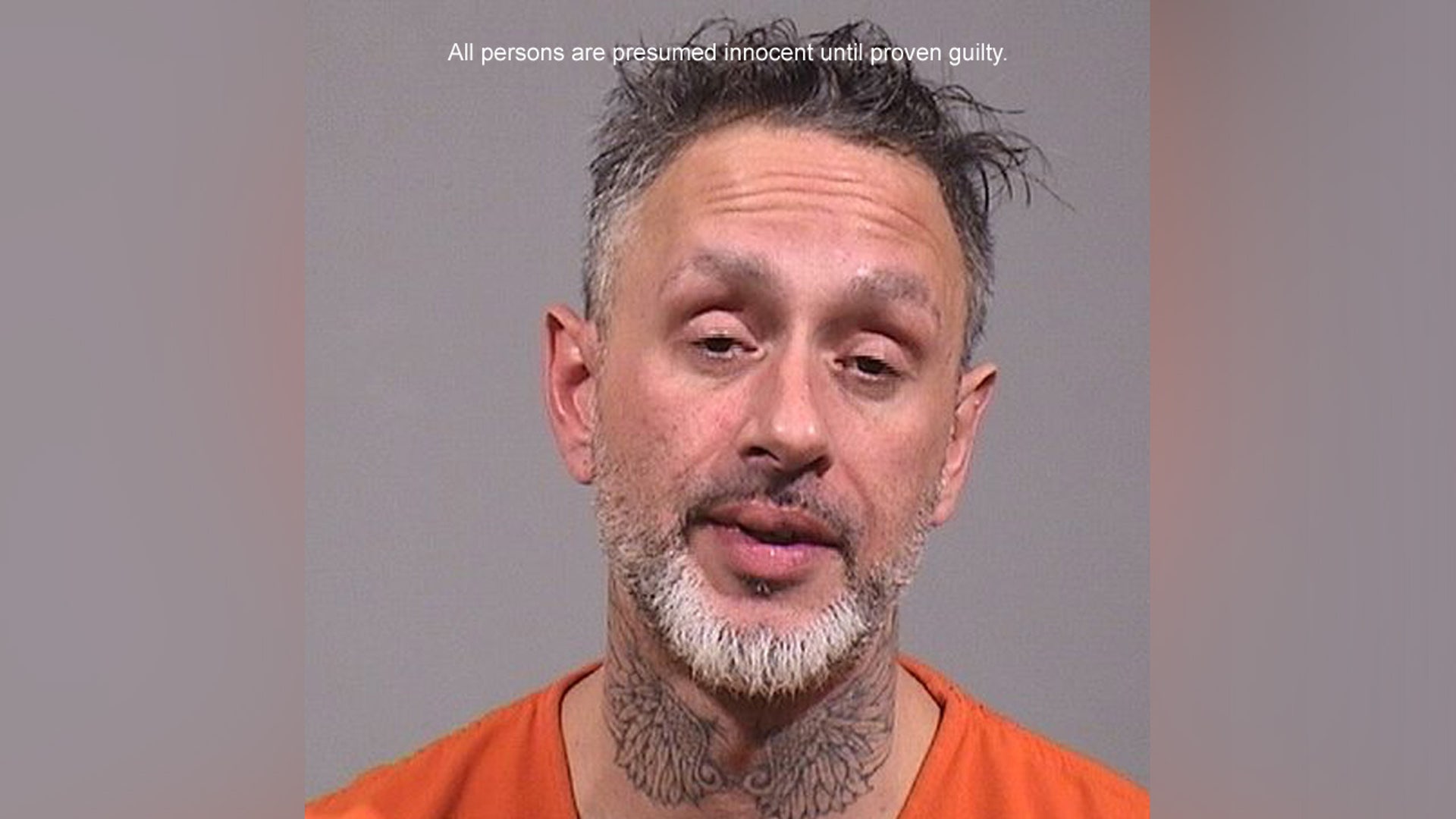 A mugshot of Ian Mazzochi