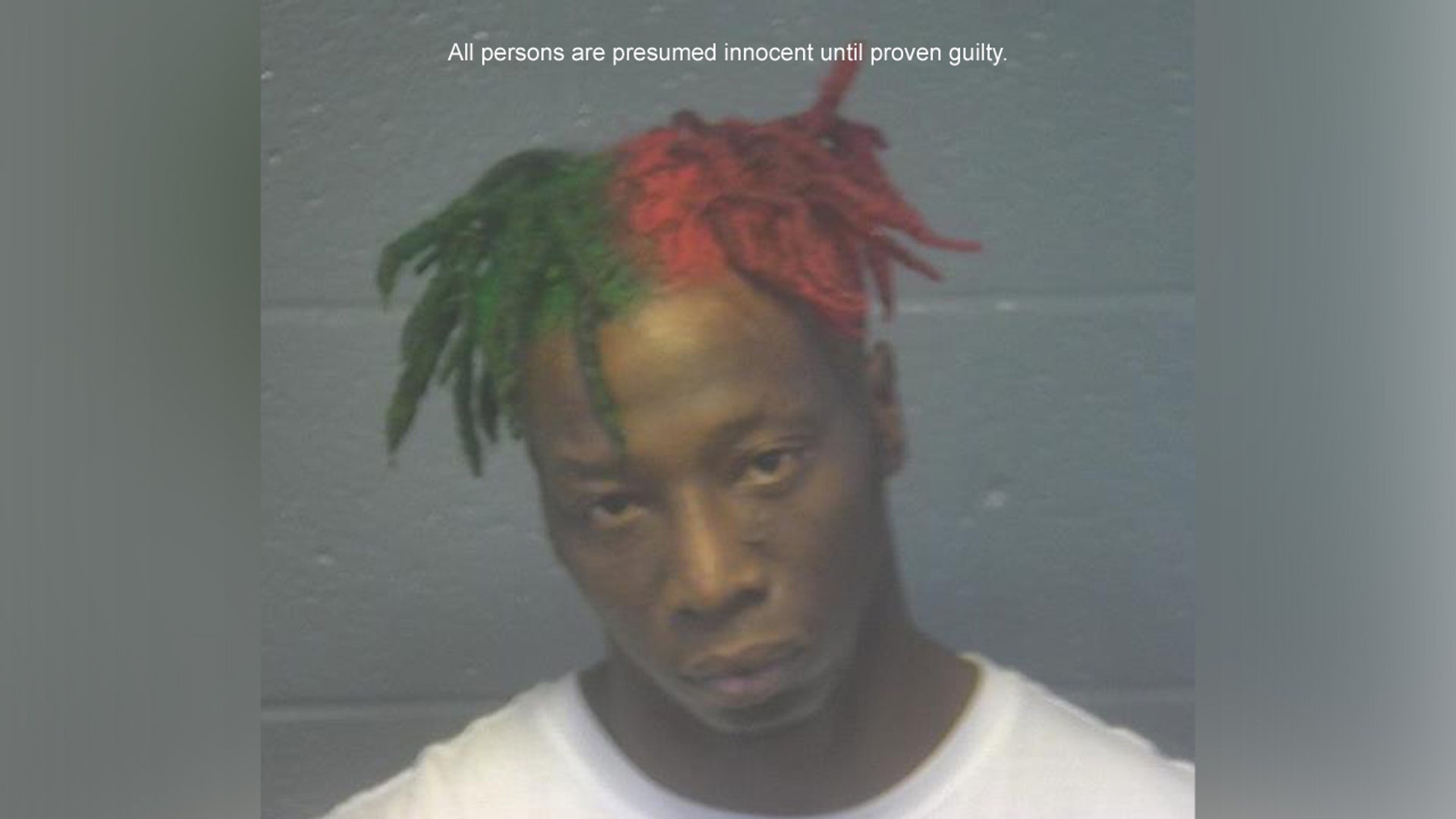 A mugshot of Jaumar Ashford