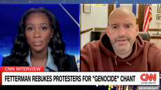 Fetterman cuts down accusation Israel has committed war crimes: 'Of course not...Israel must destroy Hamas'