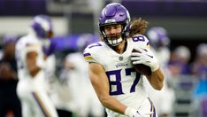 Vikings' TJ Hockenson has career-year cut short after devastating knee injury