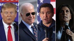The Biden-Harris campaign is trolling the Republican presidential candidates with giant billboards attacking their healthcare policies near the fourth GOP debate venue.