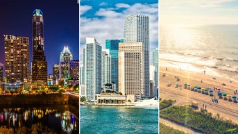 The top US states people moved to and from in 2023