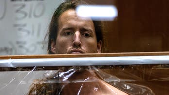Hollywood scion Sam Haskell, accused of killing wife and her parents, shows up shirtless in LA court