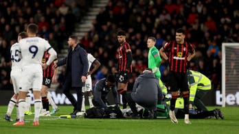 Premier League soccer match called off after player suffers cardiac arrest